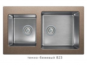 Мойка комбинированная Tolero twist TTS-840 Темно-бежевый 823 в Среднеуральске - sredneuralsk.magazin-mebel74.ru | фото