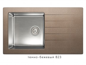 Мойка комбинированная Tolero twist TTS-860 Темно-бежевый 82 в Среднеуральске - sredneuralsk.magazin-mebel74.ru | фото