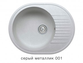 Мойка кварцевая Tolero R-122 Серый металлик 001 в Среднеуральске - sredneuralsk.magazin-mebel74.ru | фото