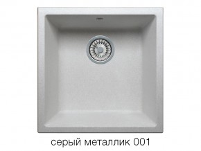 Мойка кварцевая Tolero R-128 Серый металлик 001 в Среднеуральске - sredneuralsk.magazin-mebel74.ru | фото