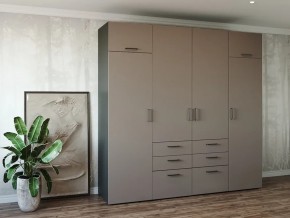 Шкаф распашной 2400А Мокко в Среднеуральске - sredneuralsk.magazin-mebel74.ru | фото